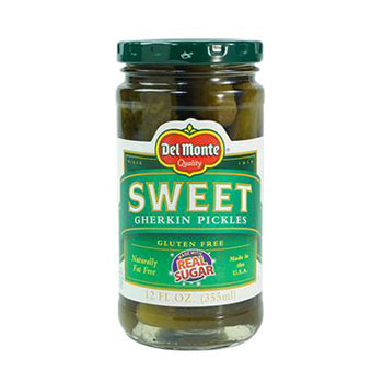 Del Monte Sweet Gherkin Pickles - 12oz